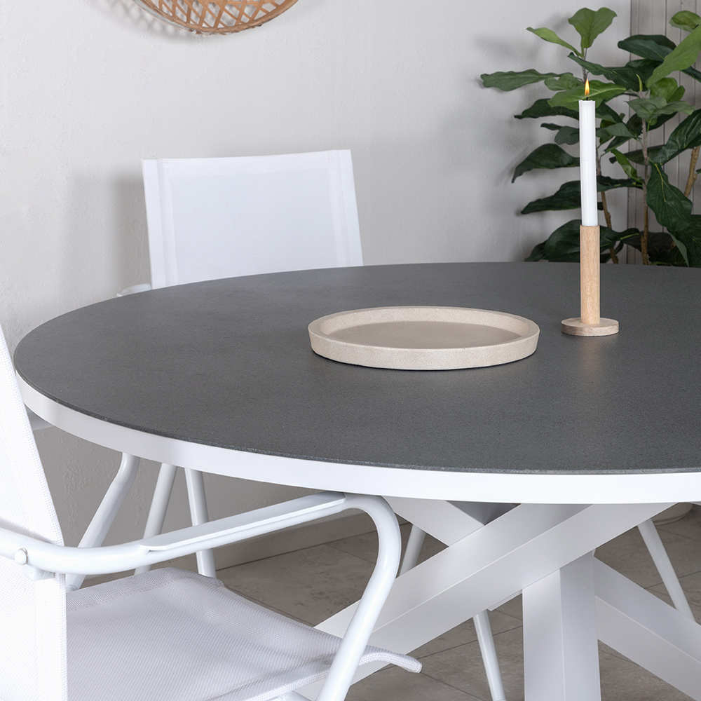 Matgrupp Venture Home Copacabana med 4 Aspen Matstolar