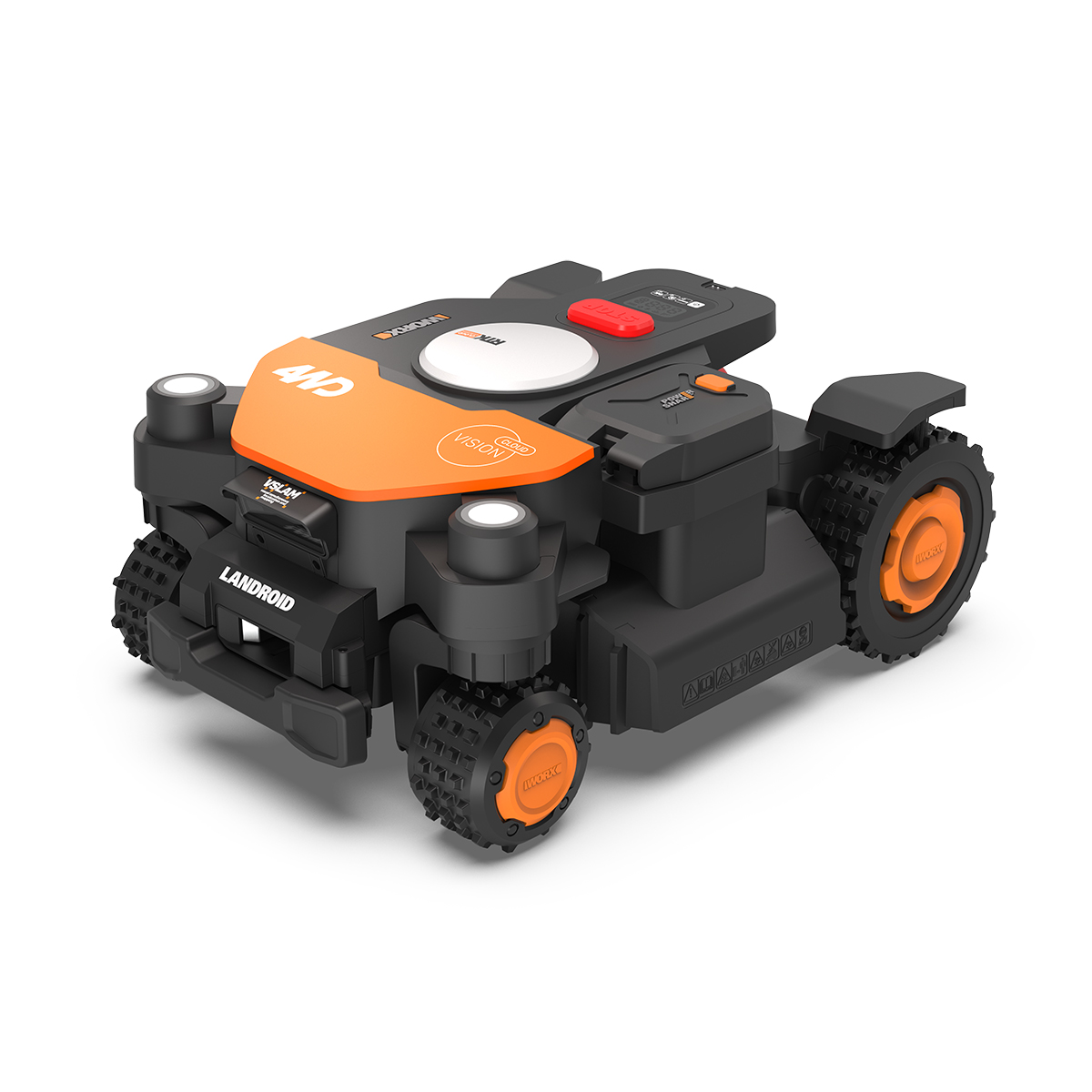 Robotgräsklippare Worx Landroid Vision Cloud AWD 2000m² Utan Slinga