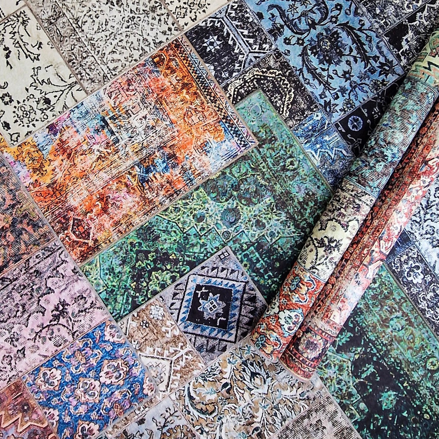 Chenillematta KM Carpets Shiraz Kashan