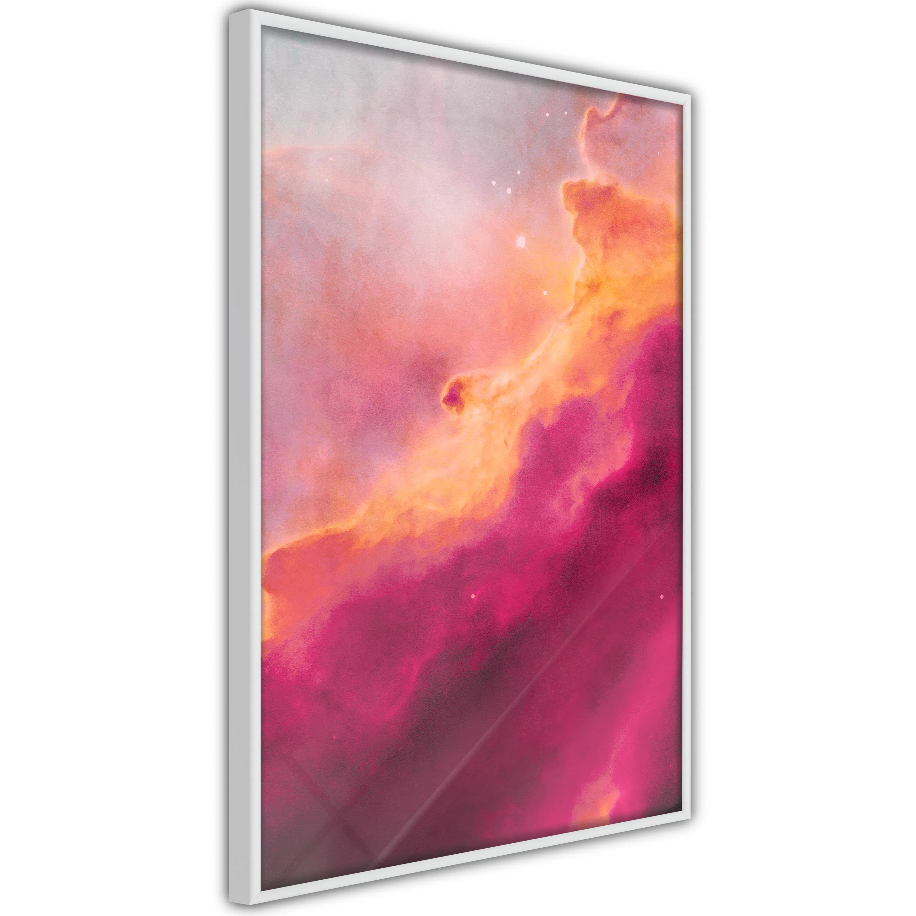 Poster Artgeist Affisch Pink Nebula