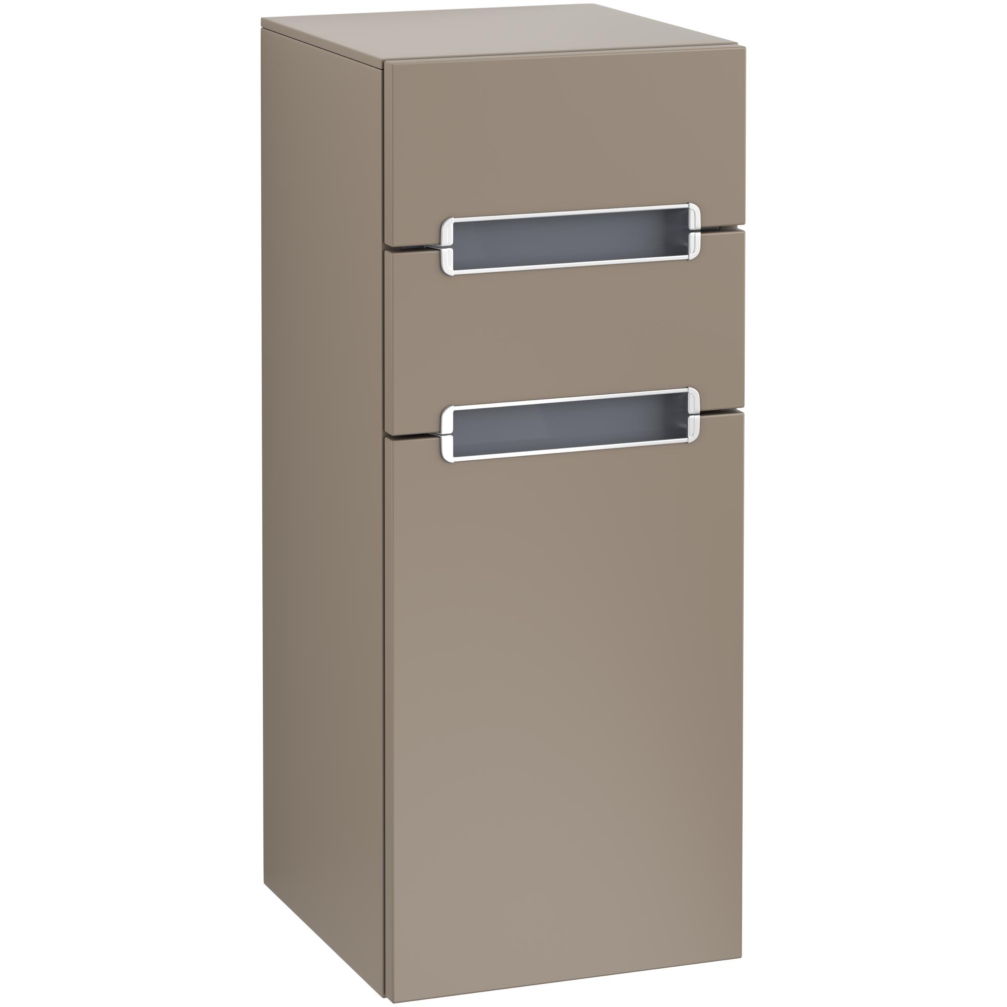 Väggskåp Villeroy & Boch Subway 2.0 med 2 Lådor och 1 Dörr 356 mm