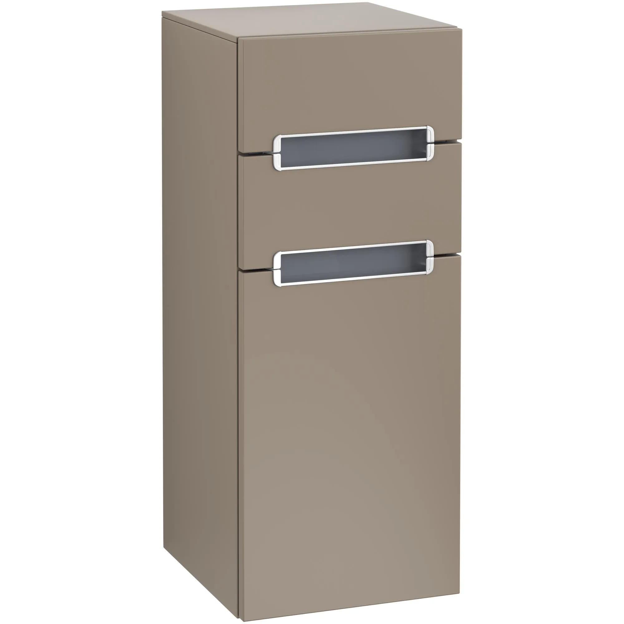 Väggskåp Villeroy & Boch Subway 2.0 med 2 Lådor och 1 Dörr 356 mm