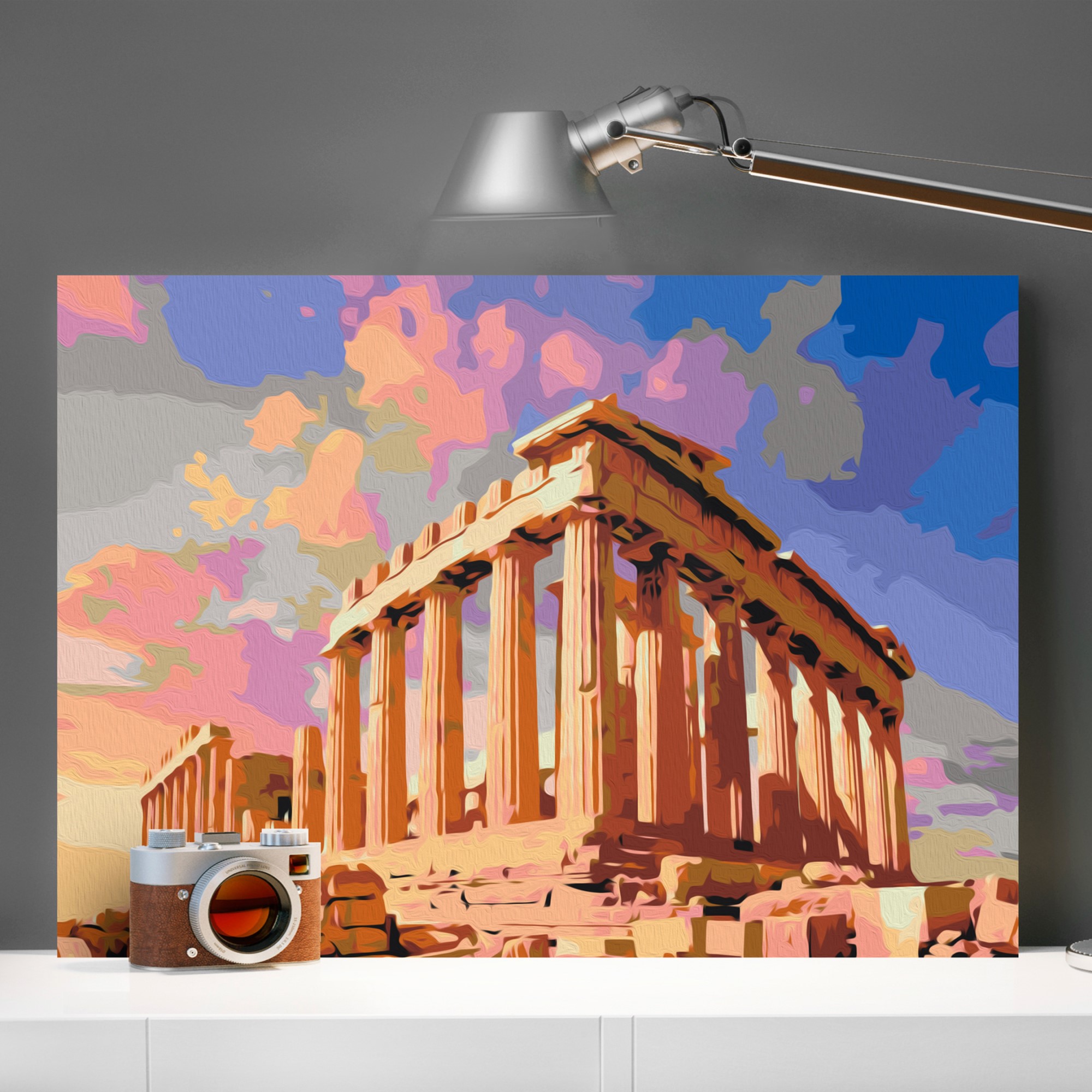 Gör-det-själv Målningar Arkiio Acropolis