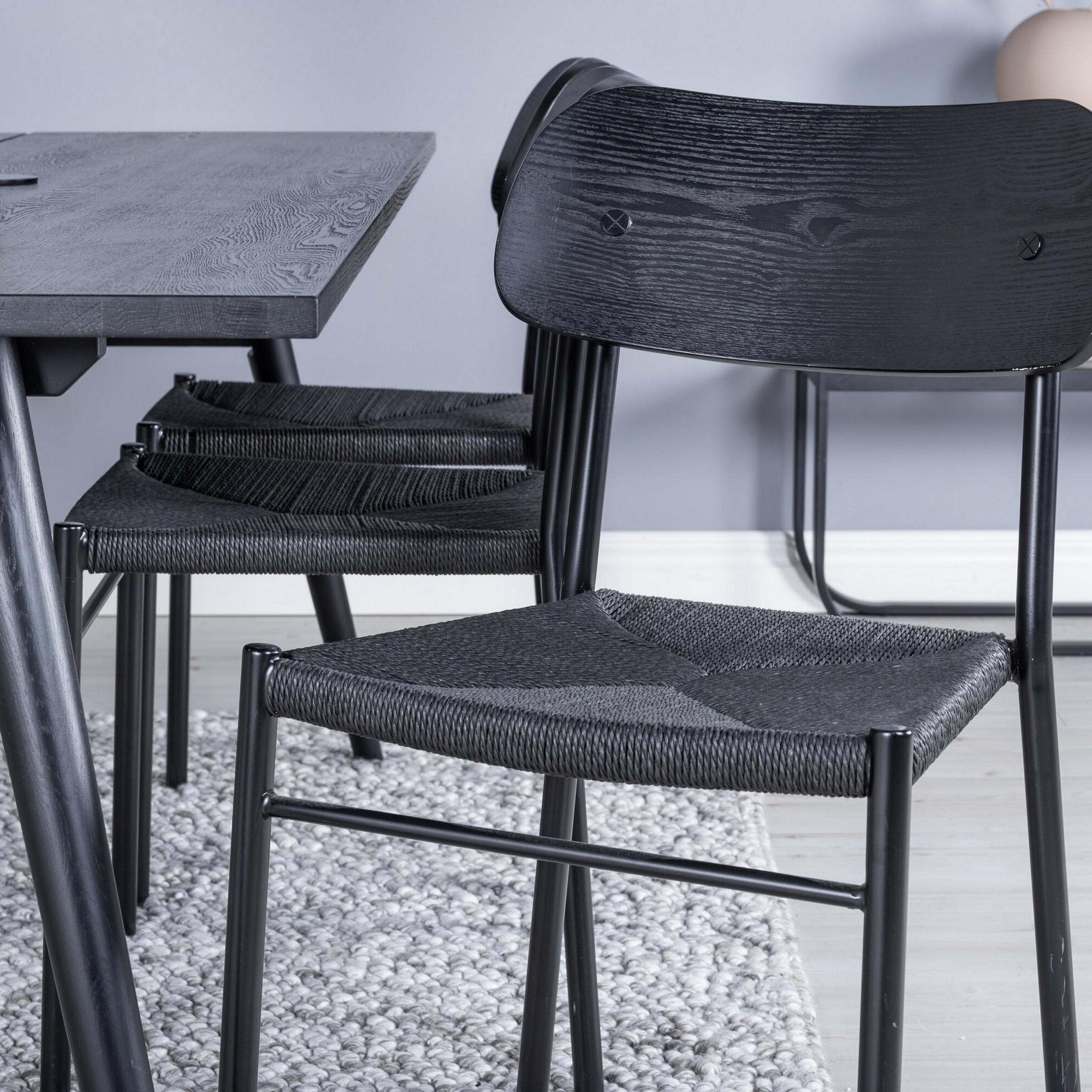 Matgrupp Venture Home Sleek med 6st Polly Stolar