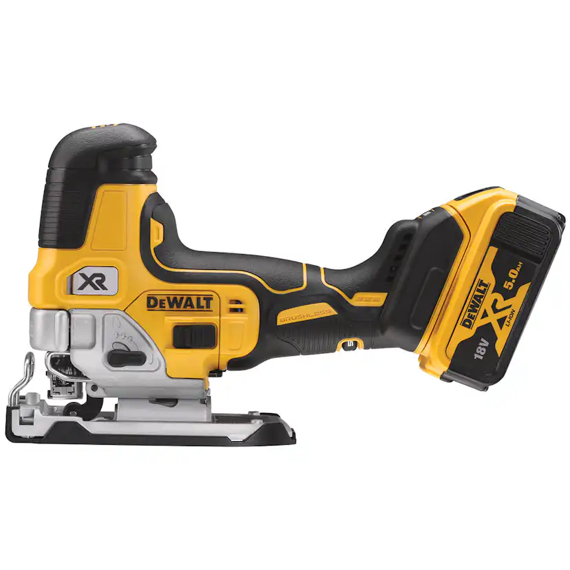 Sticksåg Dewalt DCS335P2 Bodygrip 18V med batteri och laddare