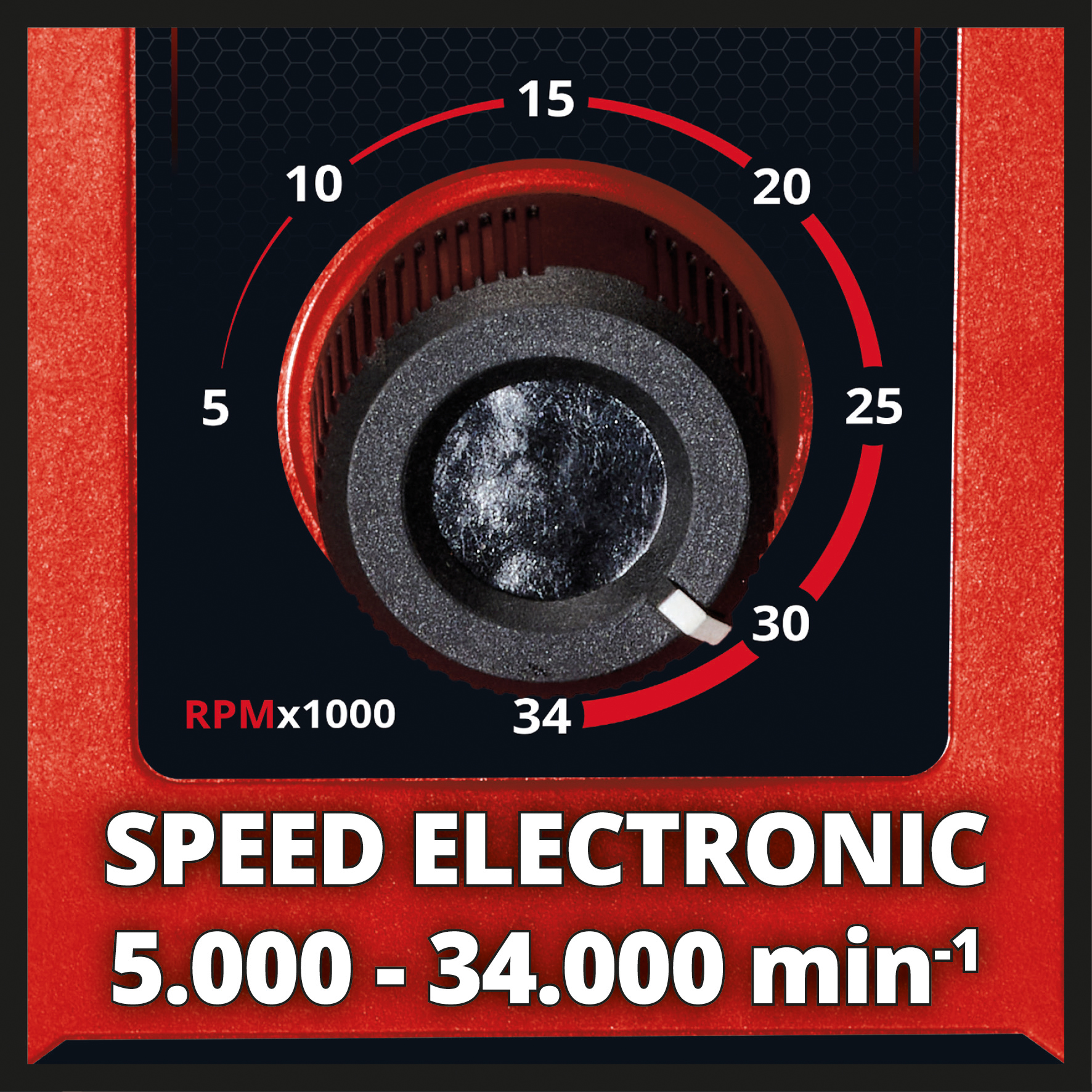 Slip- och Graveringsverktyg Einhell TE-MT 18/34 Li Solo Stationärt Sladdlöst utan Batteri