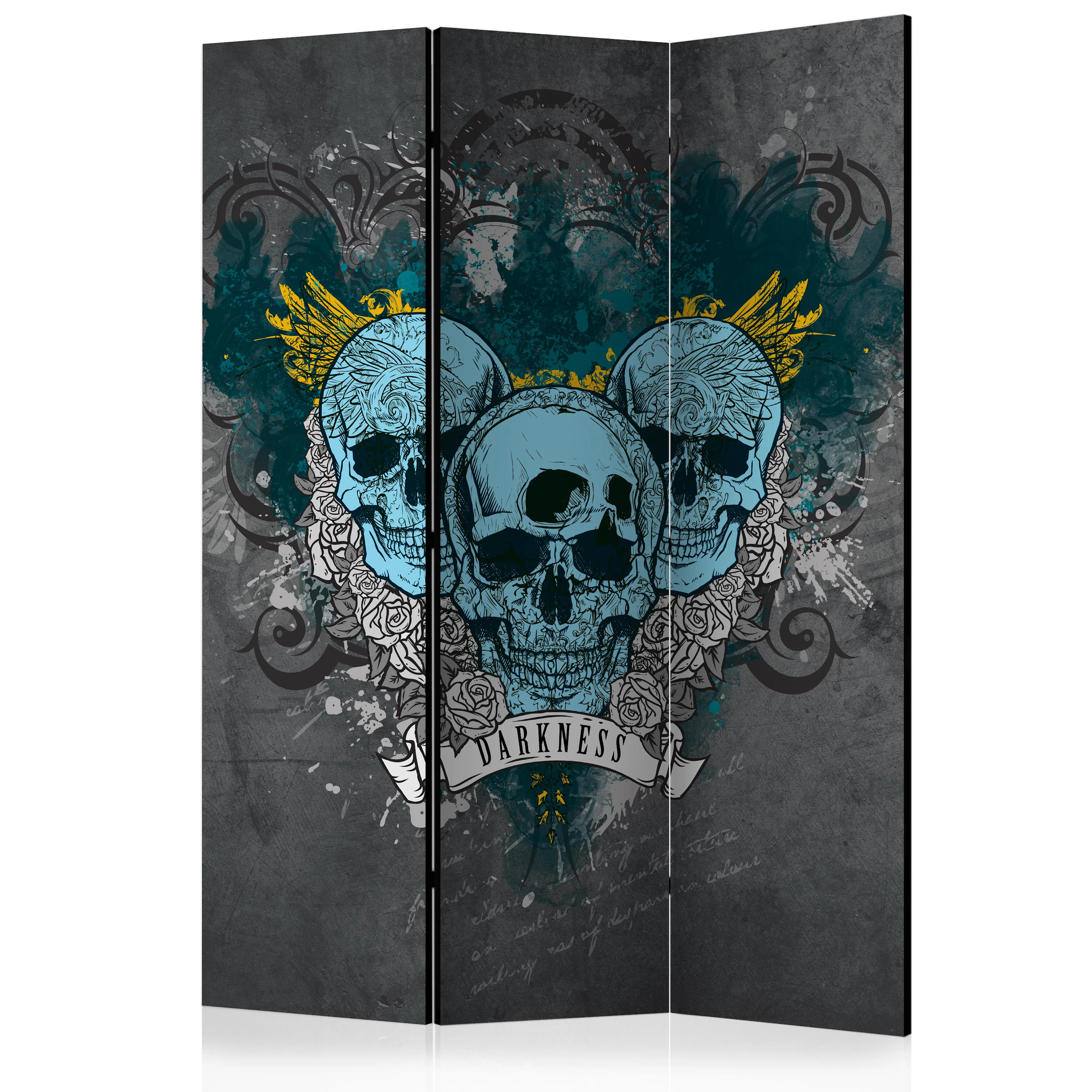 Rumsavdelare Skärmvägg Arkiio Darkness III 135x172 cm