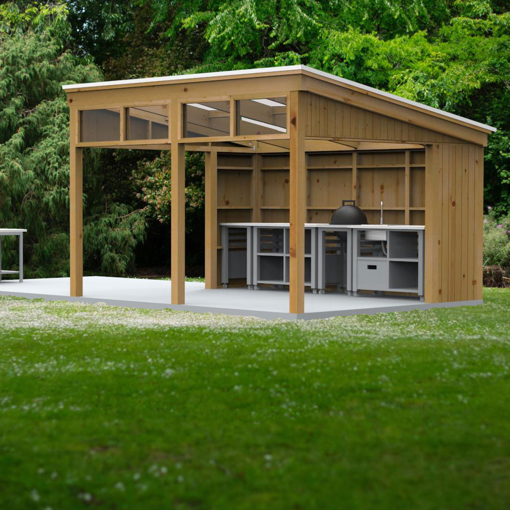 Fristående Uterumstomme Landskap Gnistra