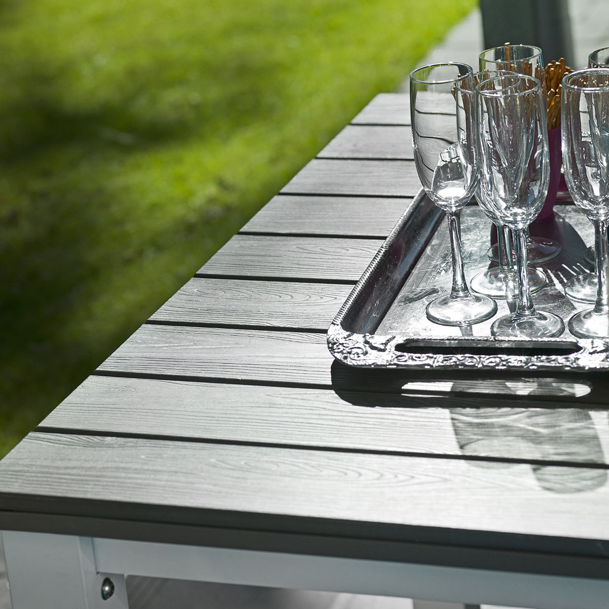 Utebord Hillerstorp Arlöv Grå