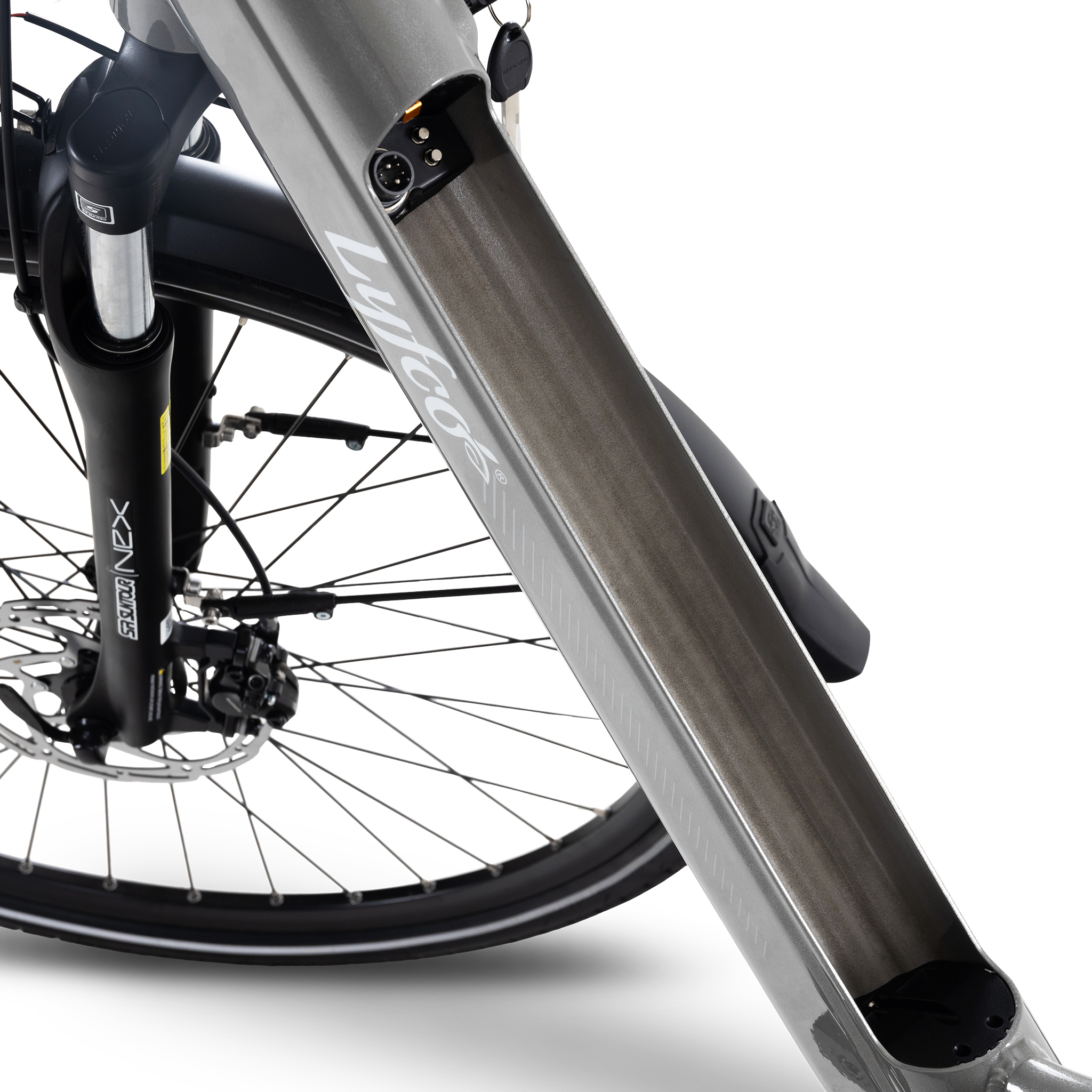 Elcykel Lyfco Dam 28" - Elise 14 Ah Silver