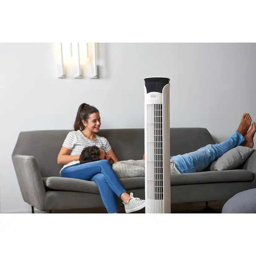 Pelarfläkt Black+Decker 102 cm
