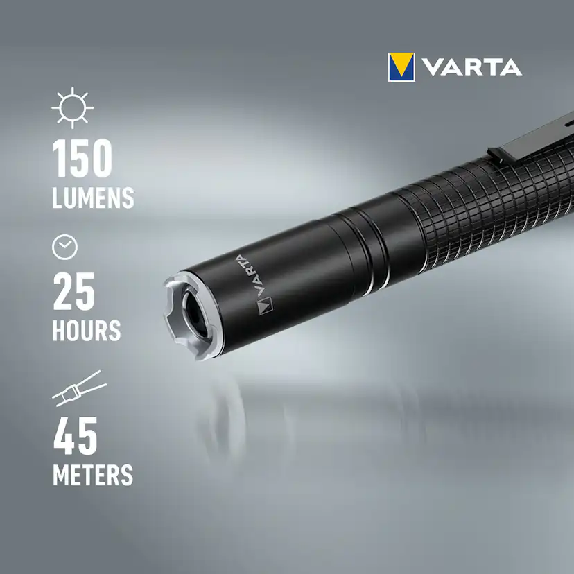Ficklampa Varta Aluminium Light F10 Pro 150 lm