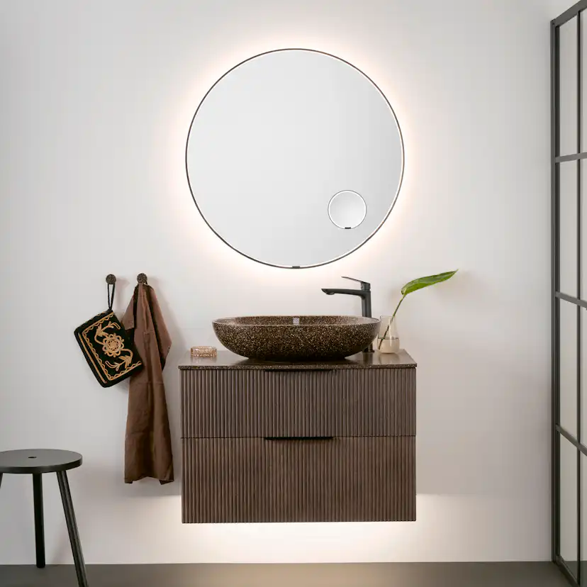 RR nr VMM80CUBL Perifer Belysning Ambilight Imfri & F-spegel Diameter: 800 mm