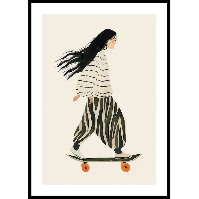 In Style We Ride 50x70 50x70 cm