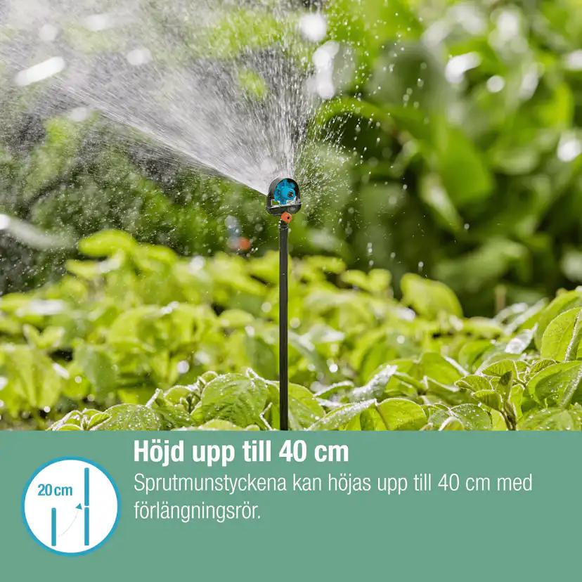 Förlängningsrör Gardena Micro-Drip för Sprutmunstycke 24 cm