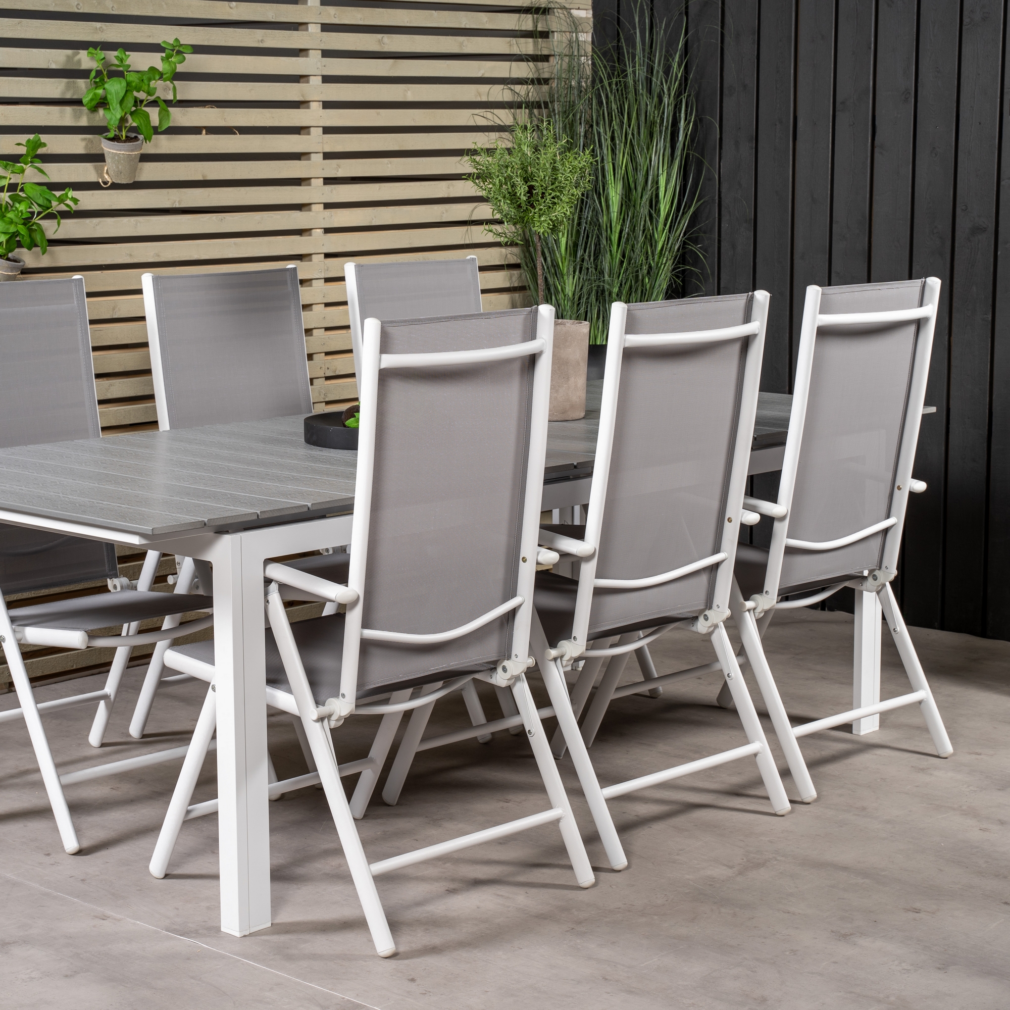 Matgrupp Venture Home Lova 224/324 med 6 Bront Stolar