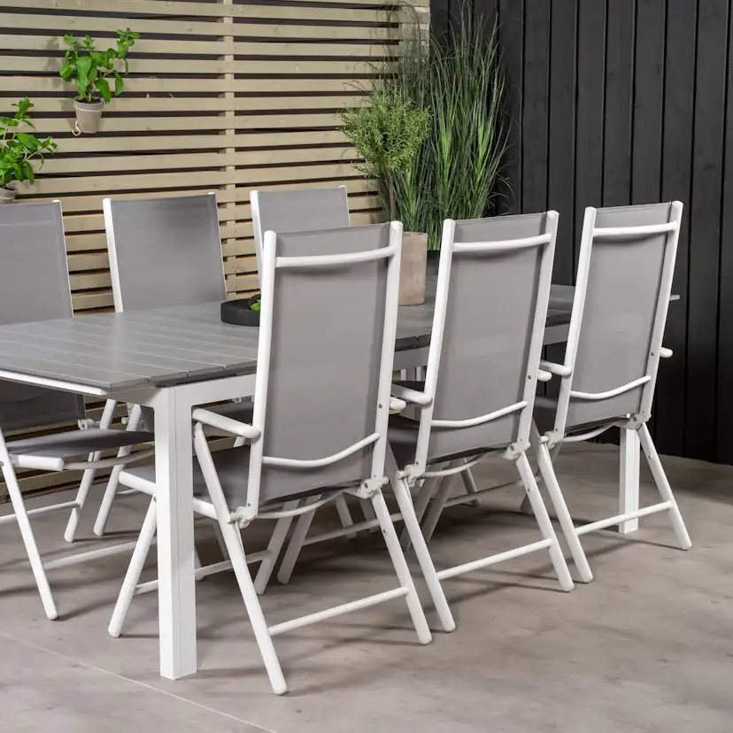 Matgrupp Venture Home Lova 224/324 med 6 Bront Stolar