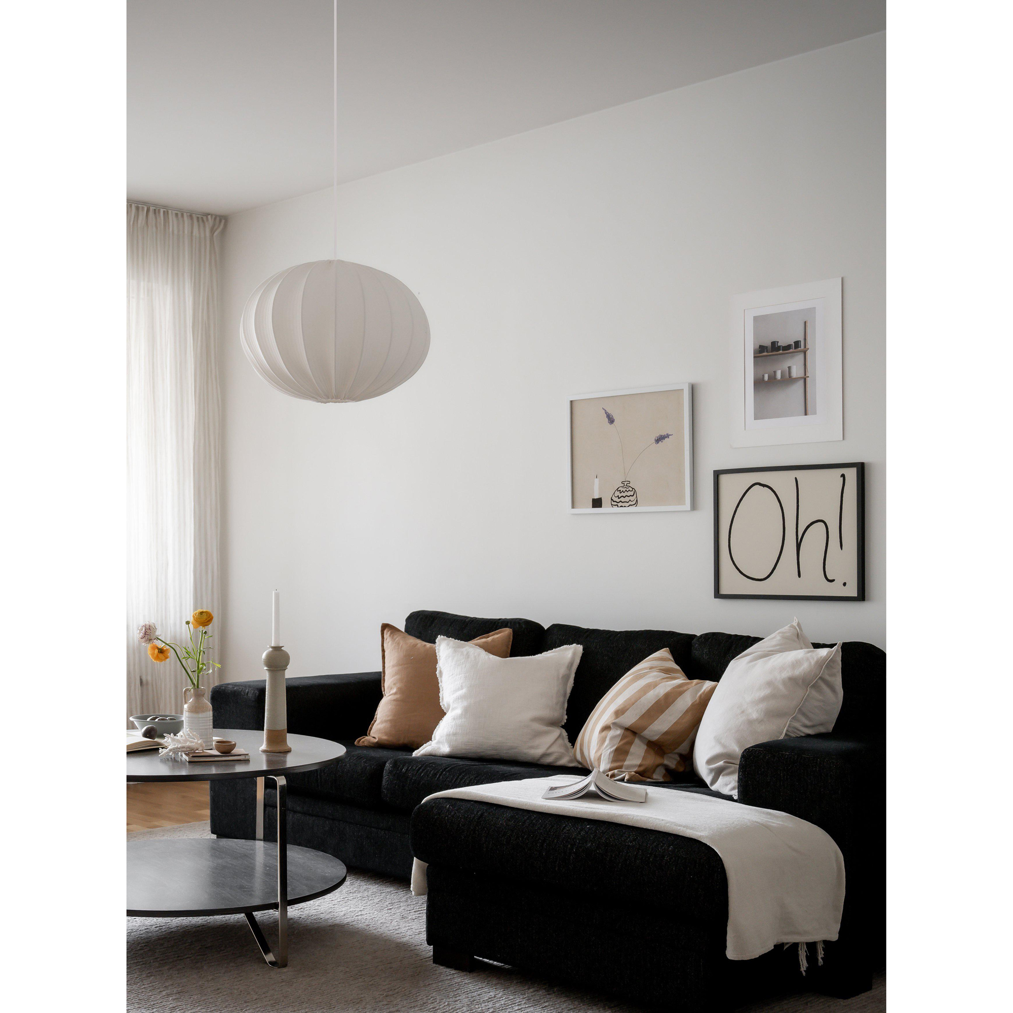 Hilma Takskärm Classico Vit 60cm B: 600 mm