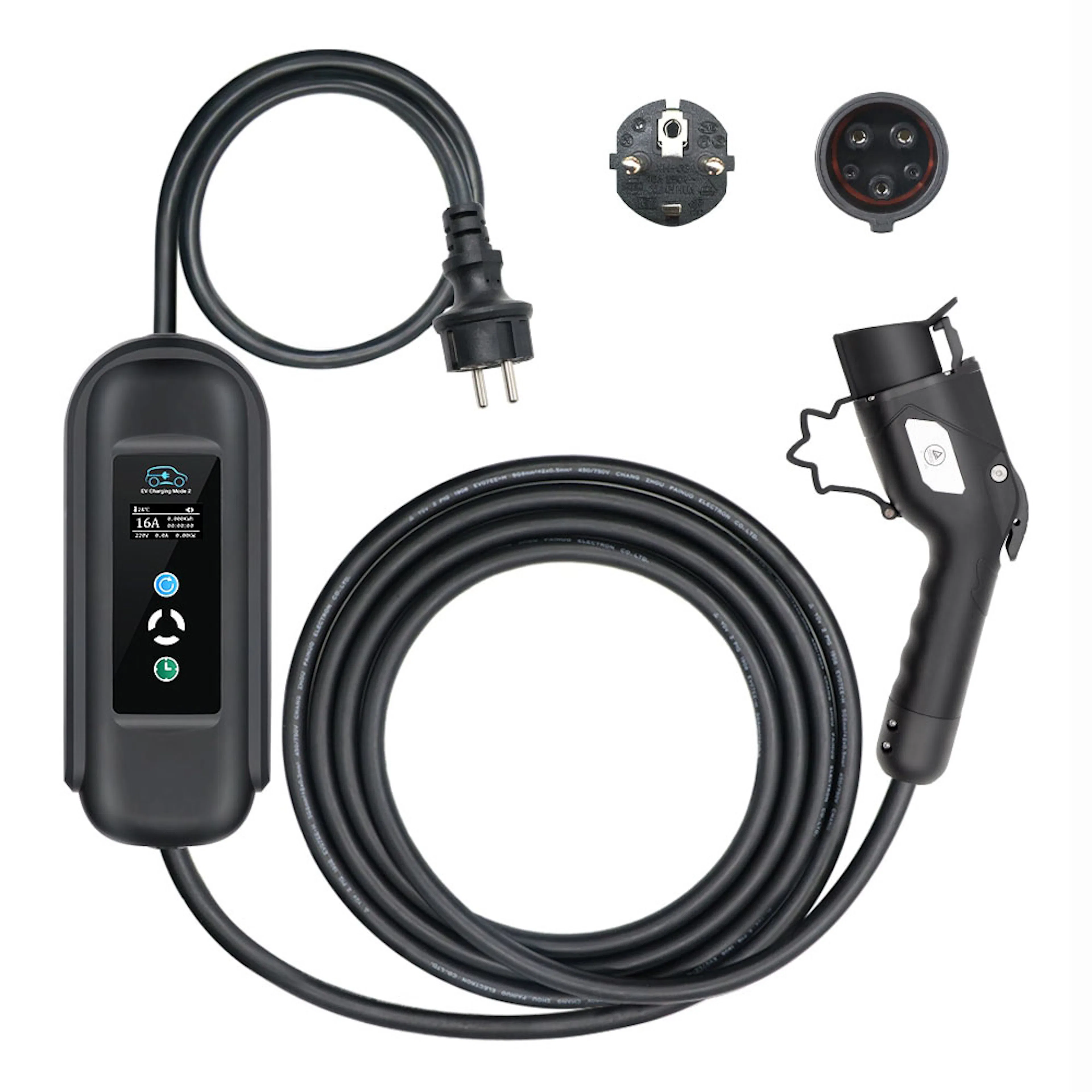 Laddstation Motorwerk med Laddkabel EV Type1 3,7kW (1x16A, 5m)