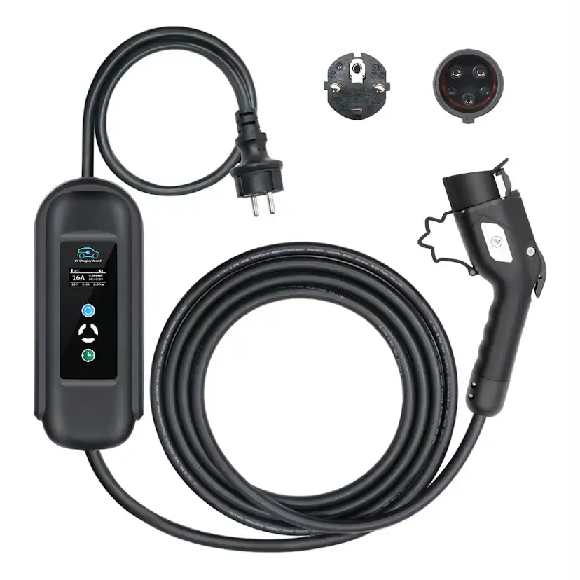 Laddstation Motorwerk med Laddkabel EV Type1 3,7kW (1x16A, 5m)