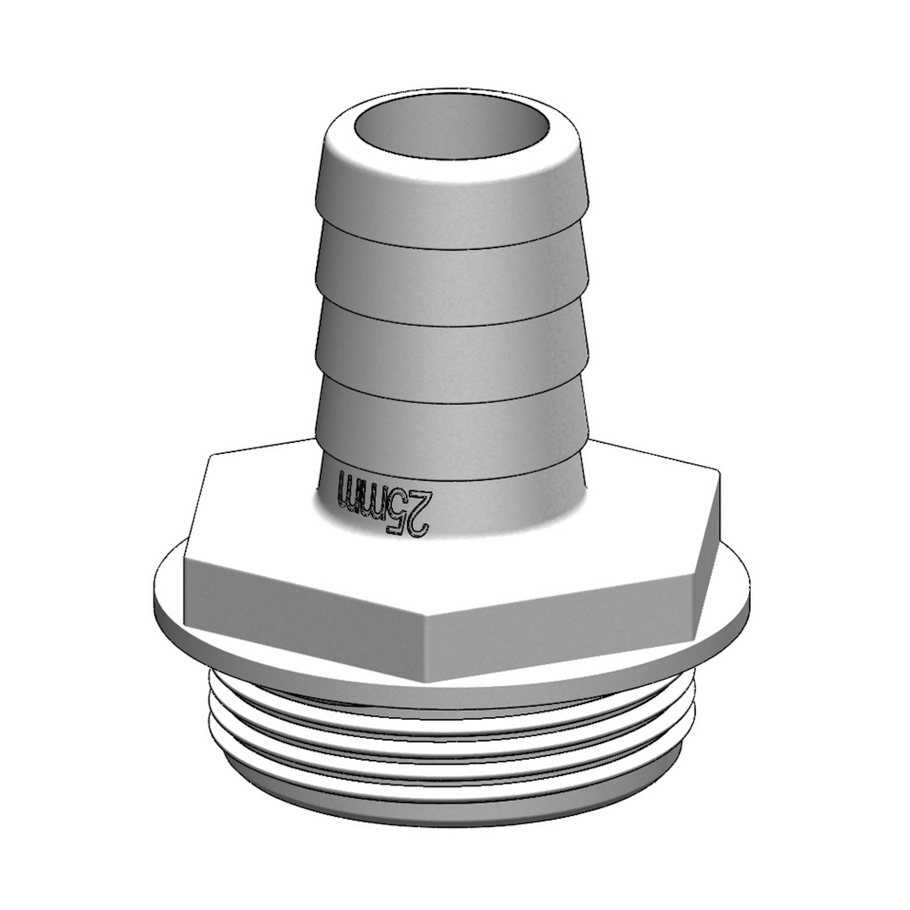 Koppling Tru-design till Aquavalve Rak