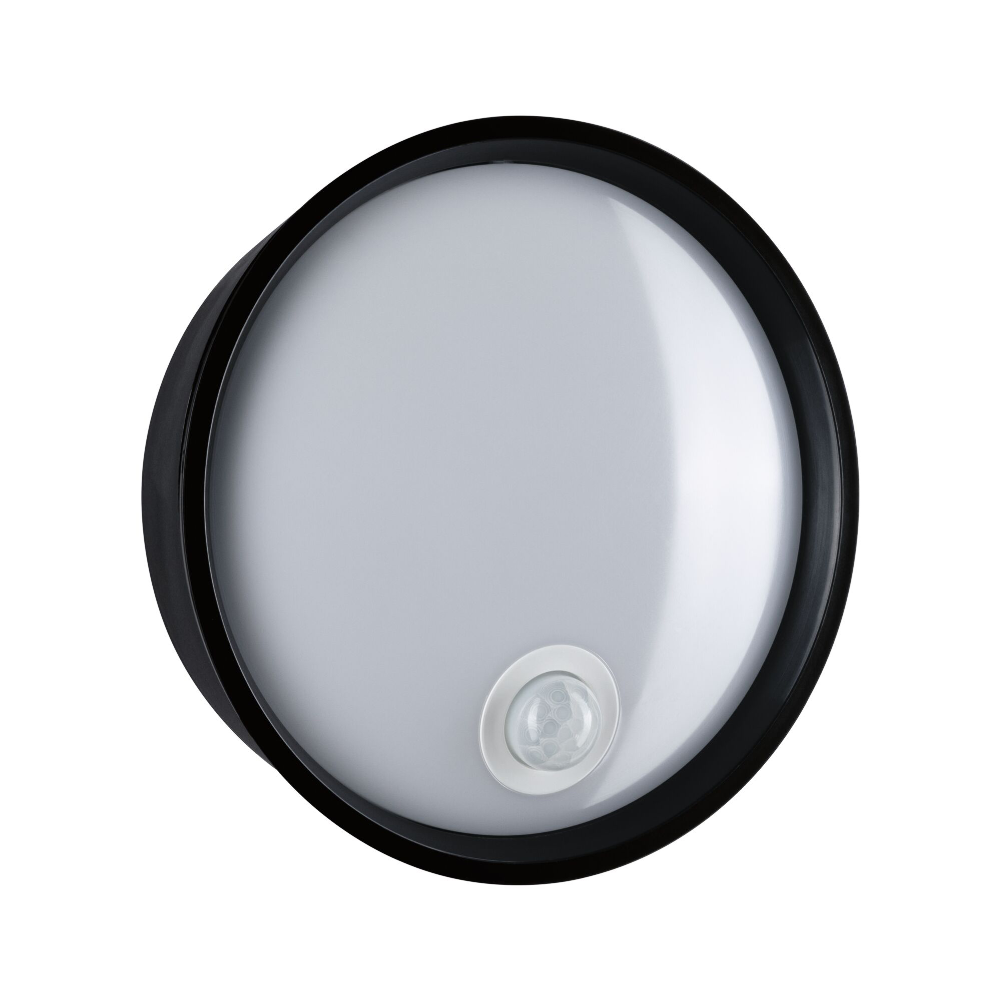 Fasadbelysning LED Paulmann Platomo Seawater Resistant IP44 230V Design: med Skymningsstyrd Rörelsedetektor, Färg: Svart