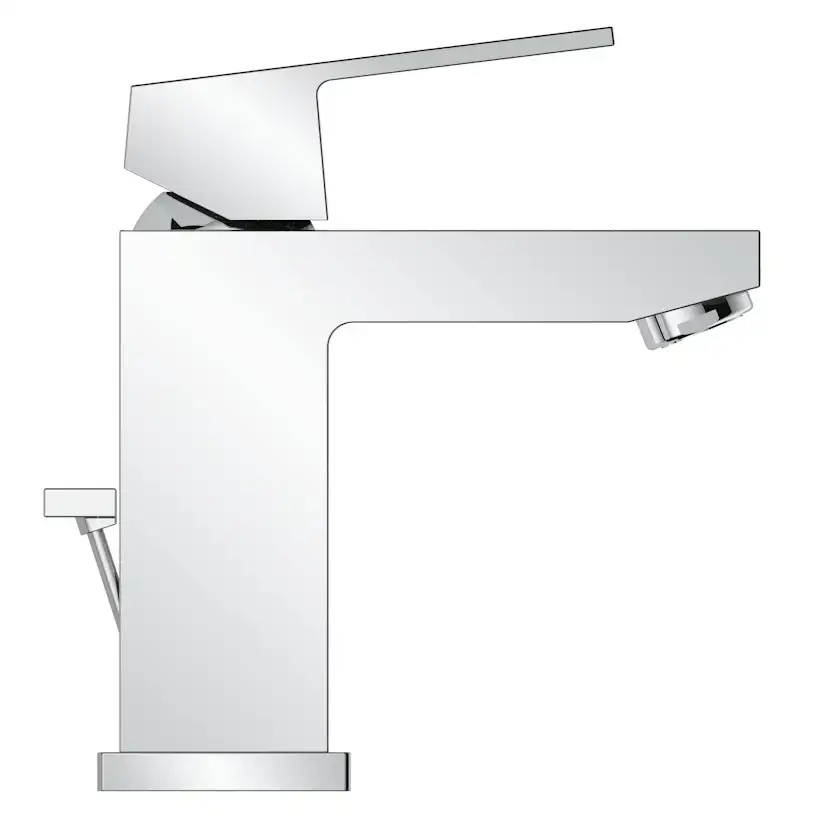 Tvättställsblandare Grohe Eurocube 23127 EcoJoy med Lyftventil