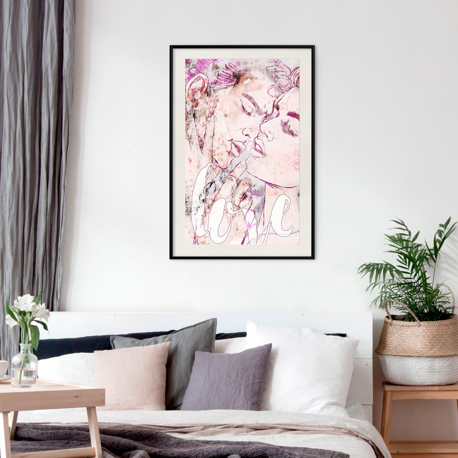 Poster Artgeist Affisch Love from Billboard