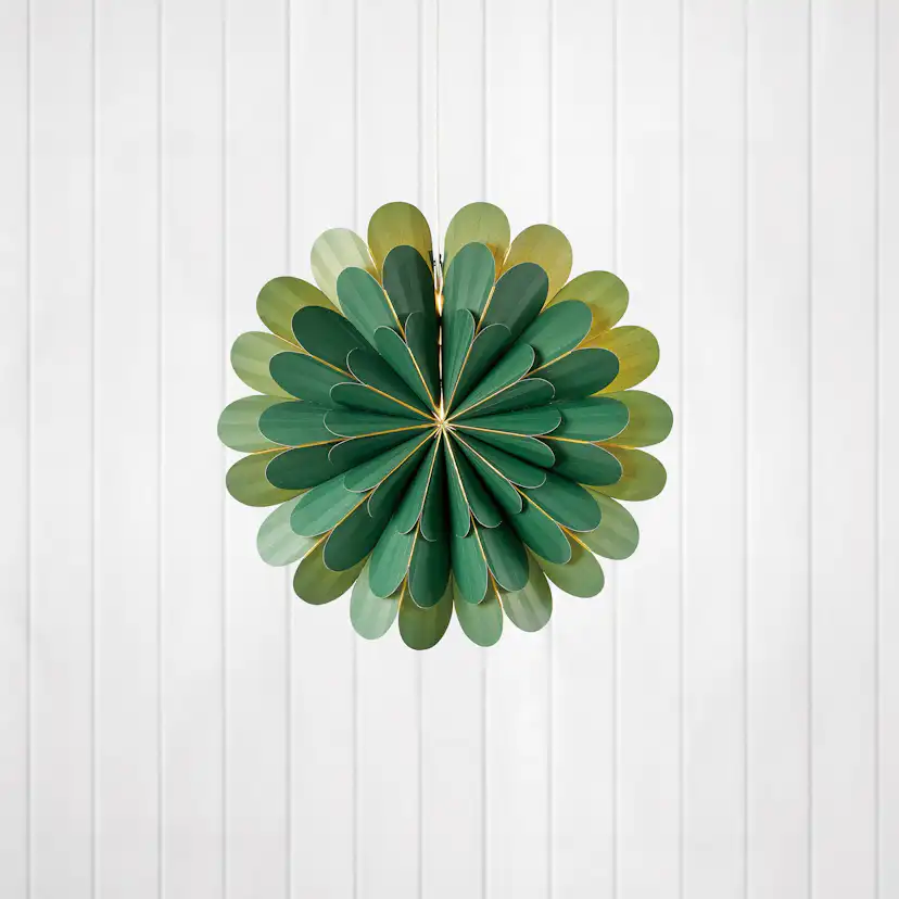 MARIGOLD Hängande Stjärna 45cm Grön Grön, B: 450 mm
