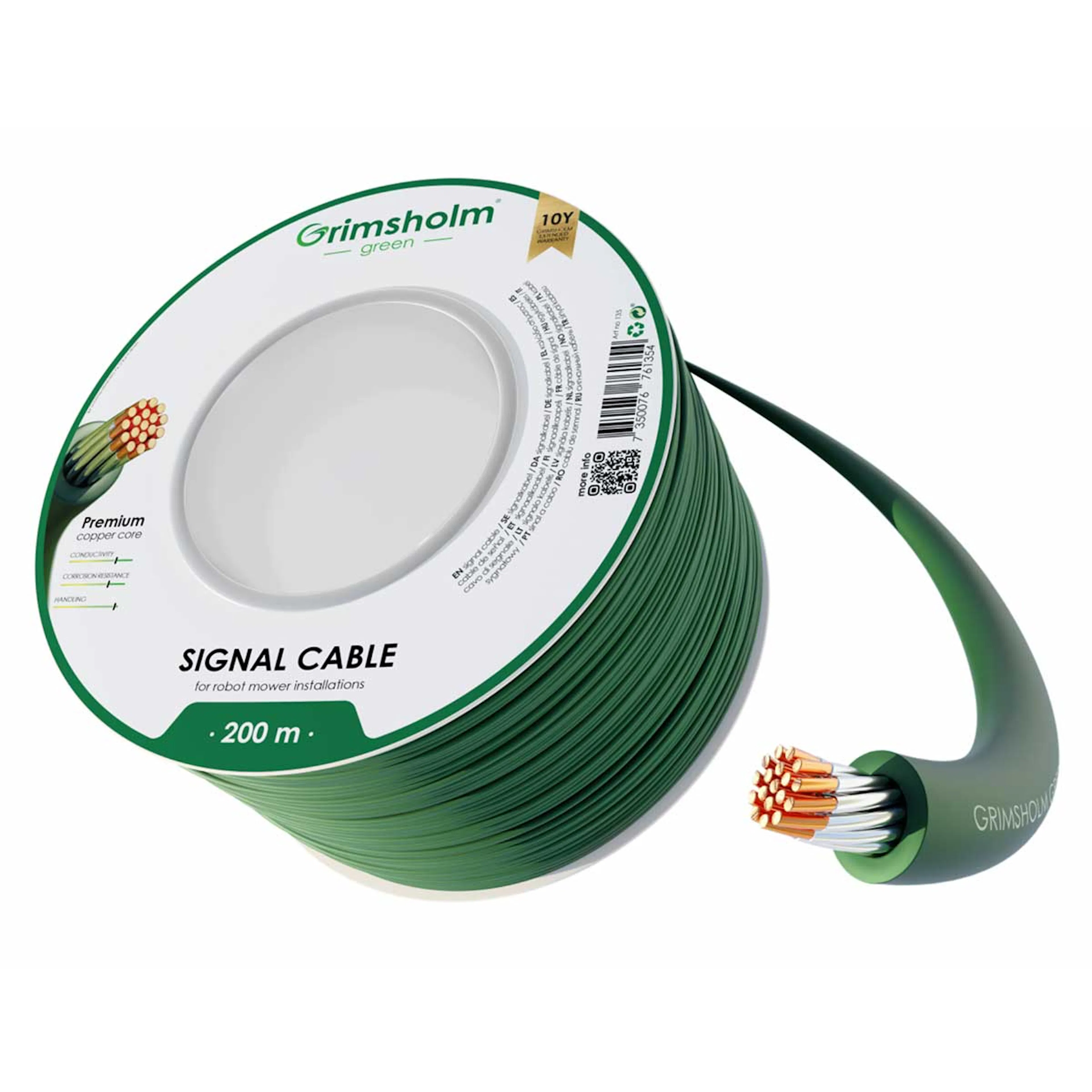 Begränsningskabel Grimsholm Premium 200 m