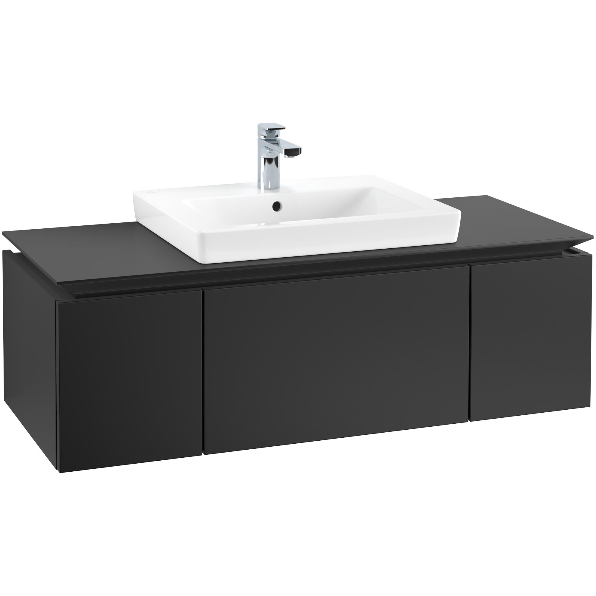 Tvättställsskåp Villeroy & Boch Legato Kompakt med 3 Lådor för Tvättställ