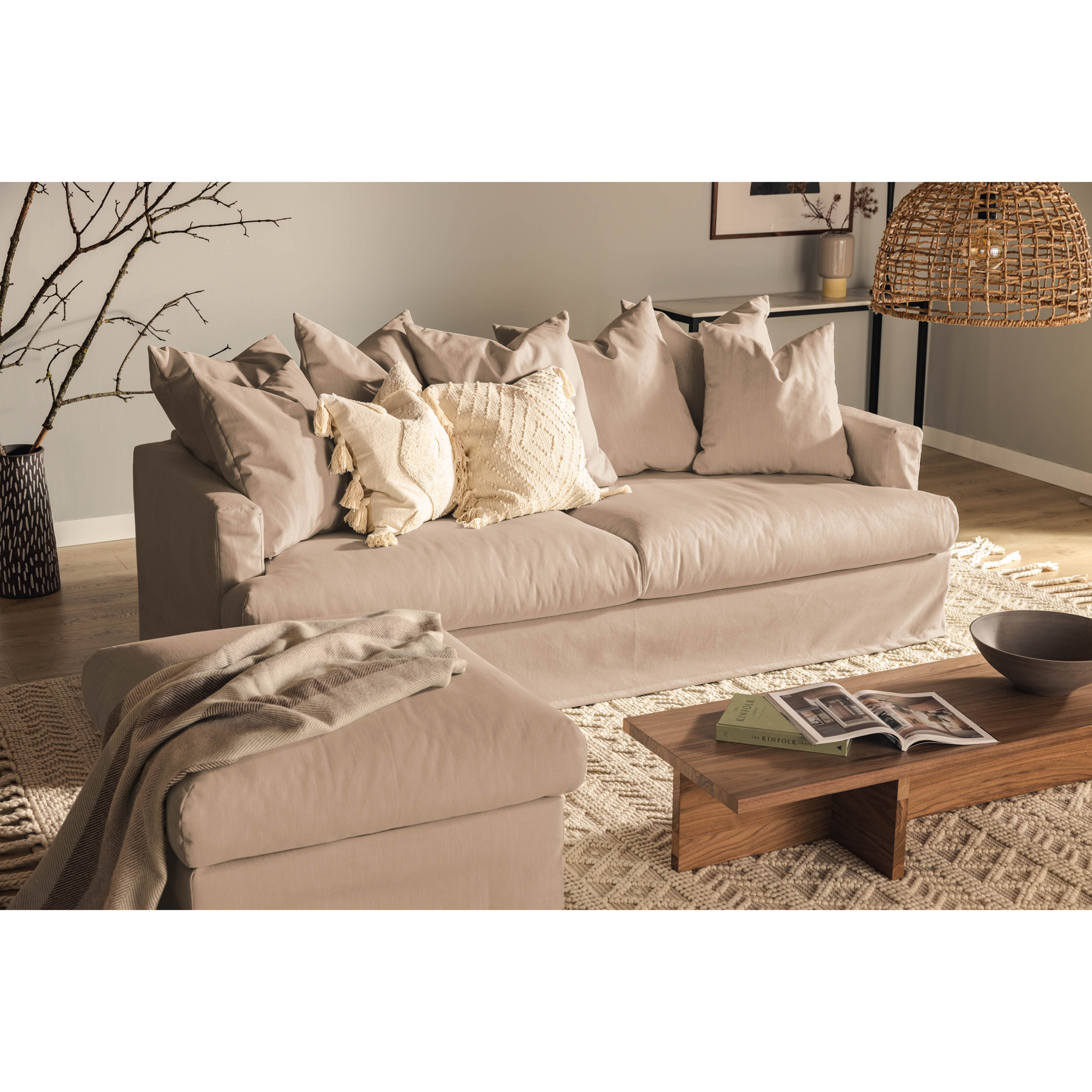 4-sitssoffa Scandi Days Menard 224 cm