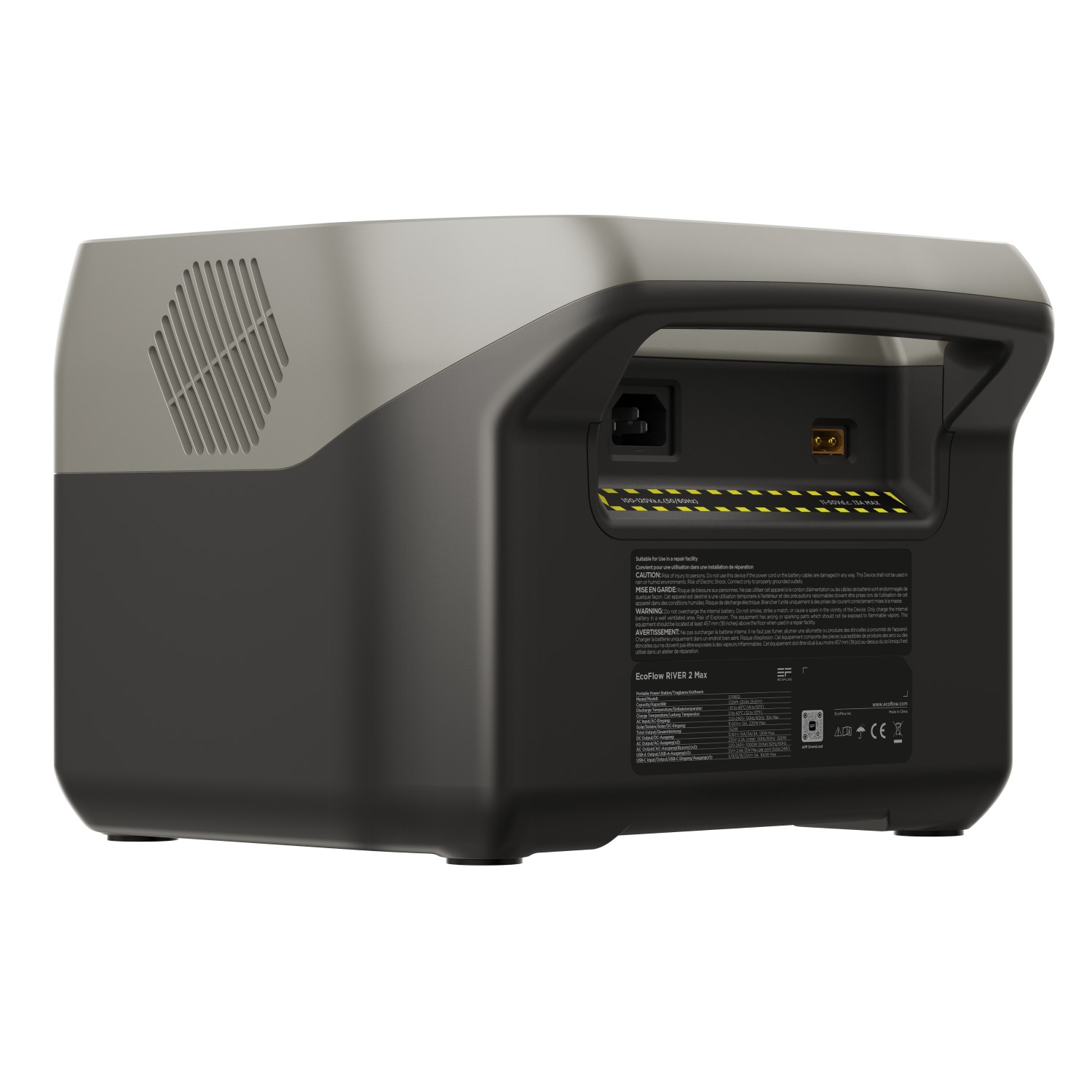 Power Station Ecoflow River 2 Max Kapacitet 512Wh