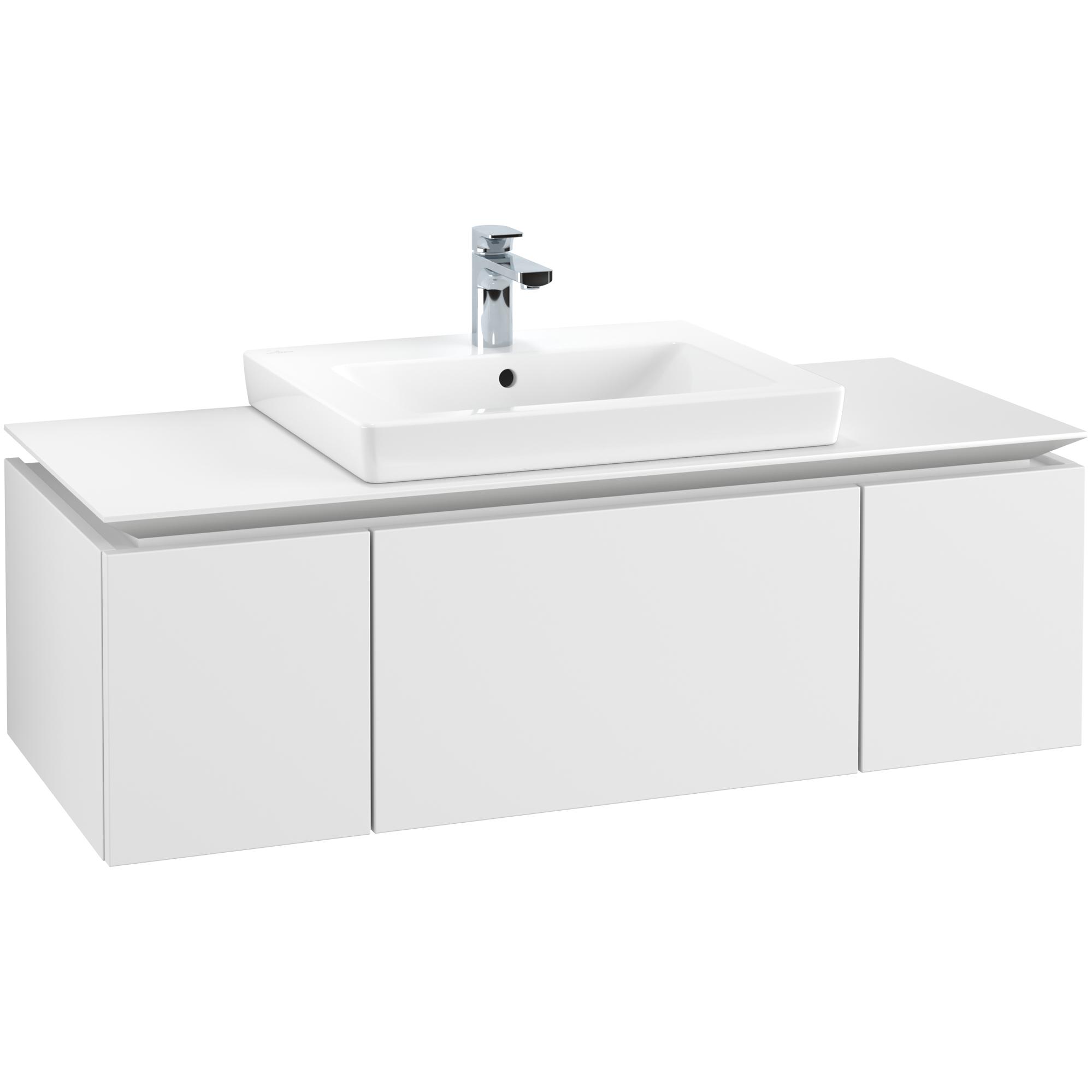 Tvättställsskåp Villeroy & Boch Legato Kompakt med 3 Lådor för Tvättställ