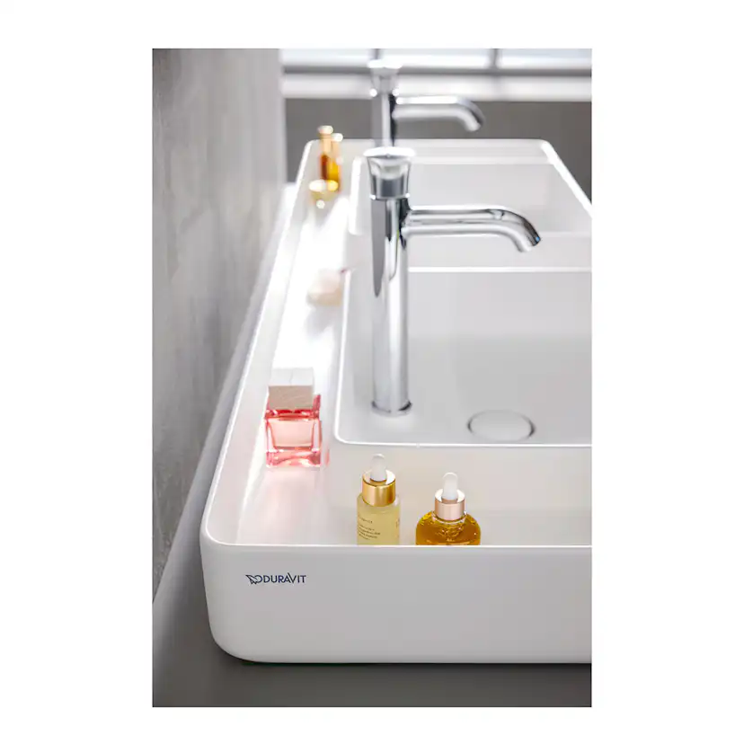 Tvättställ Duravit Bento Starck Box för Placering på Bänkskiva 650 mm