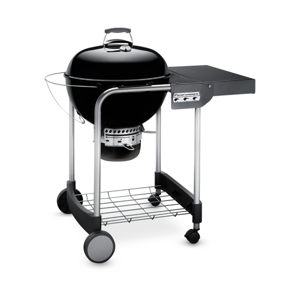 Klotgrill Weber Performer GBS Kolgrill med Sidobord & Integrerad Termometer