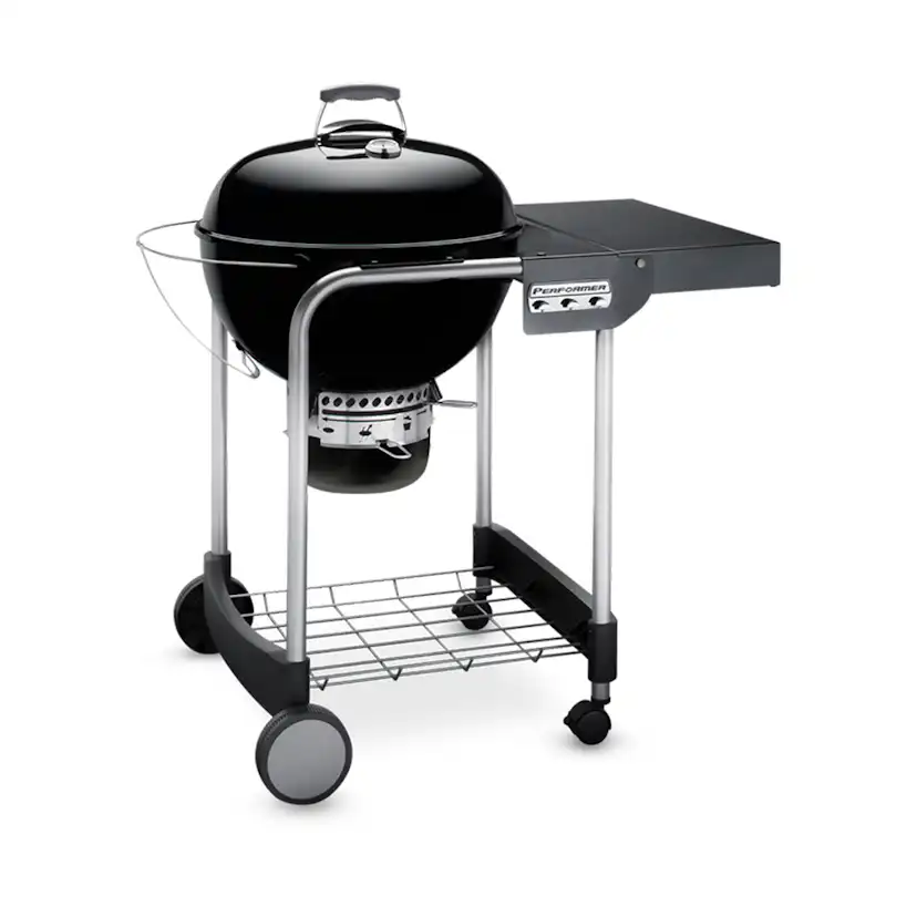 Klotgrill Weber Performer GBS Kolgrill med Sidobord & Integrerad Termometer