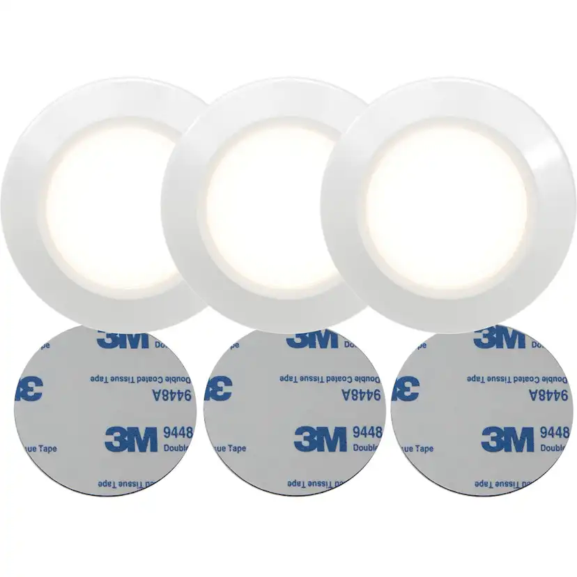 Nattlampa Star Trading LED-puck Functional 3-pack