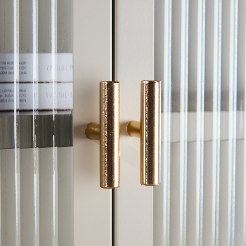 Skåp Venture Home Garis med Glasdörrar