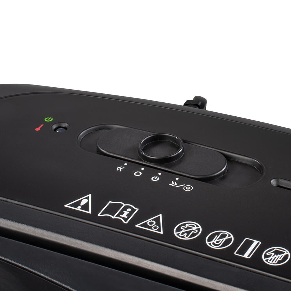 Dokumentförstörare Hama Home X12CD med 21-liters Uppsamlingsbehållare