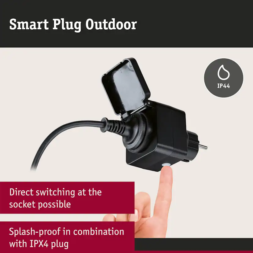 Adapterplugg Paulmann Smart Home Zigbee 3.0 Utomhus