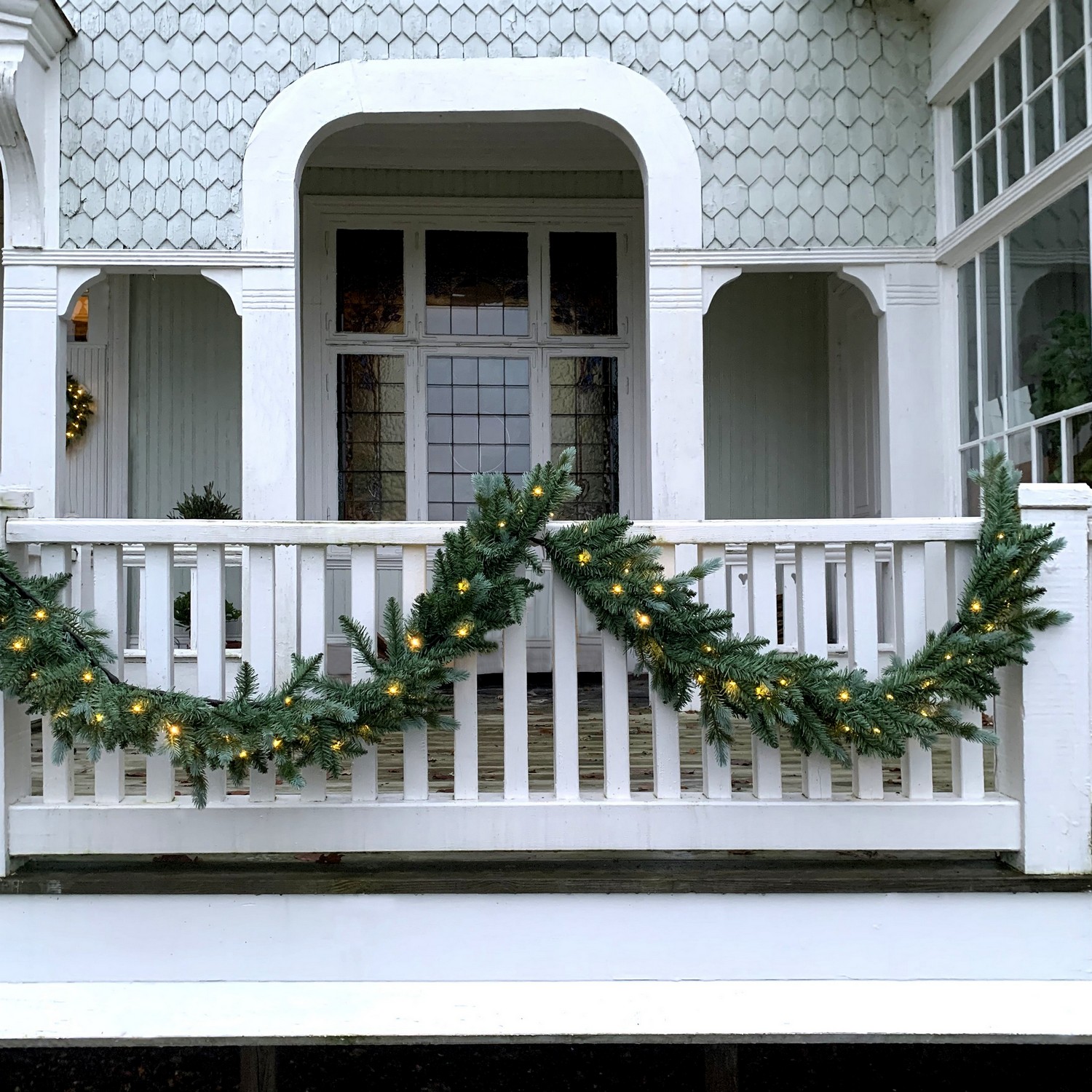 Grangirlang Star Trading Greyland i Grön, 300 cm