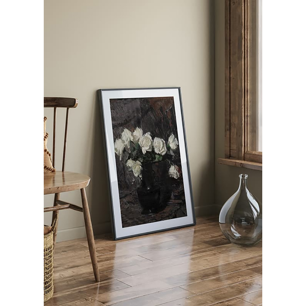 Poster Gallerix White Roses By Leon Wyczółkowski