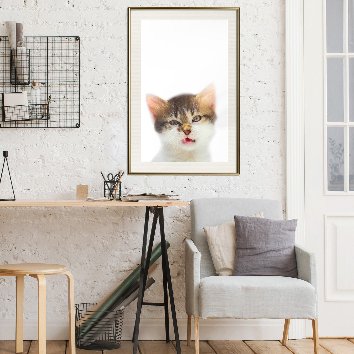 Poster Artgeist Affisch Vexed Cat
