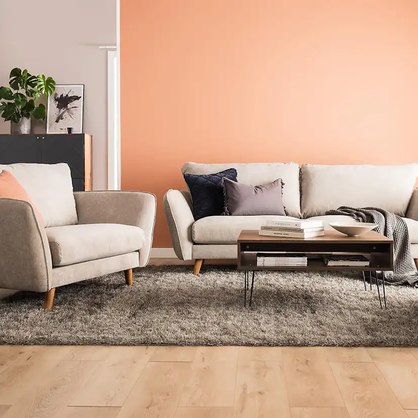 Trend Lyx Fåtölj Beige/Svart