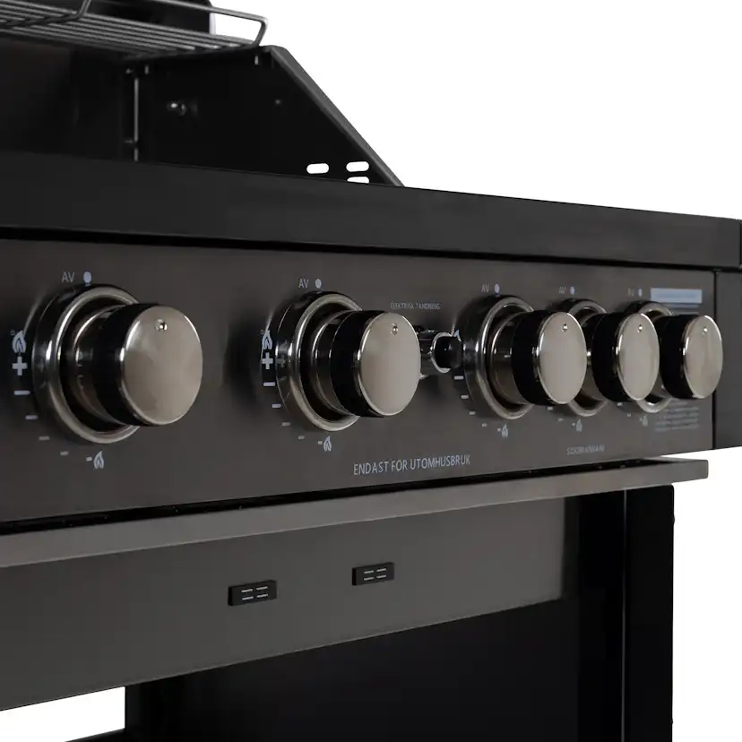 Gasolgrill Metalcraft Malibu Blackline