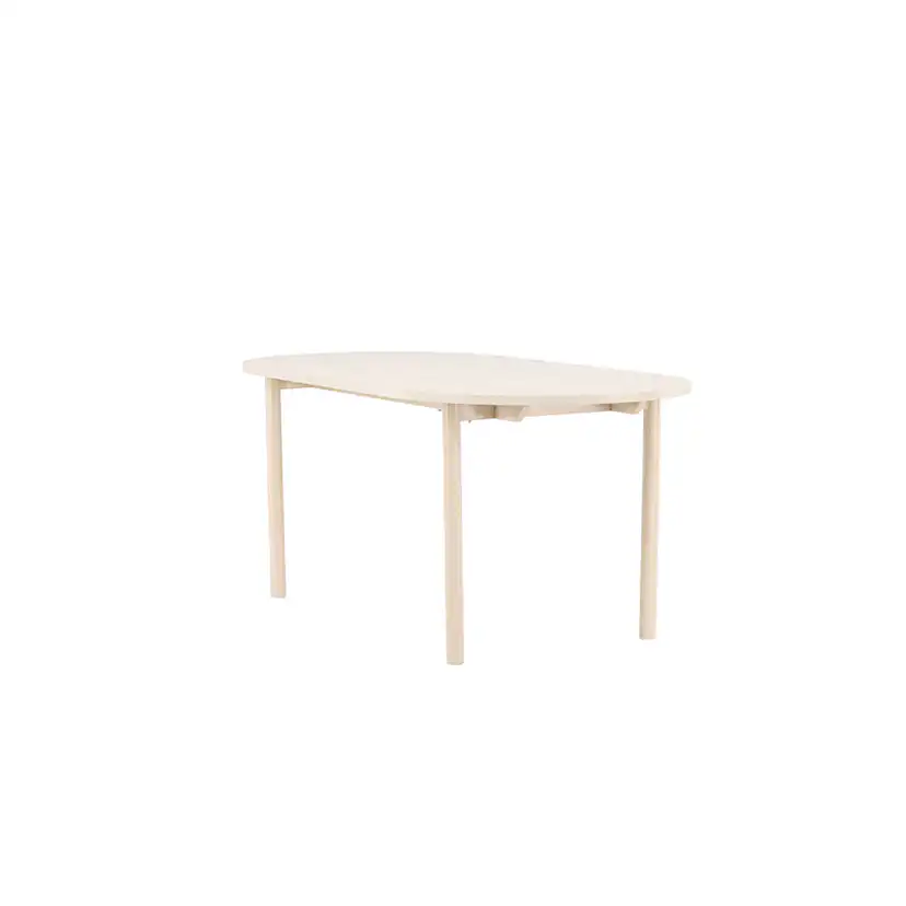 Andy Dining Table 90x180 cm - / Whitewash Vittvätt