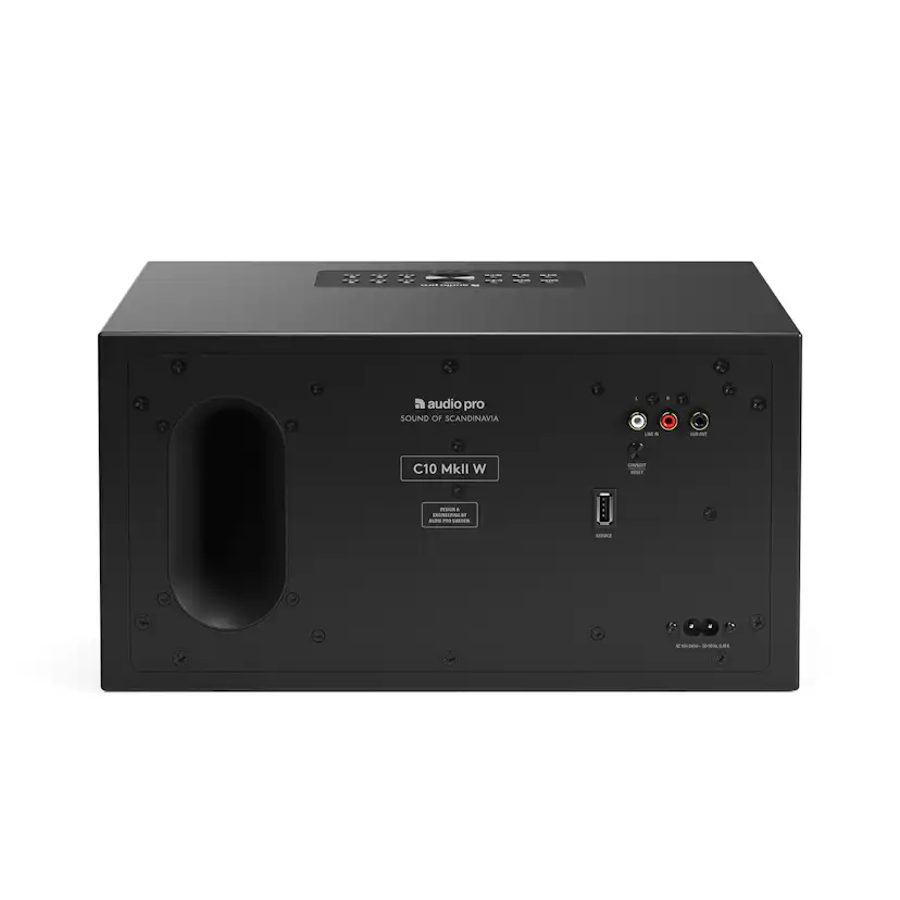 AUDIO PRO Högtalare C10 MKII W Multiroom Svart Svart