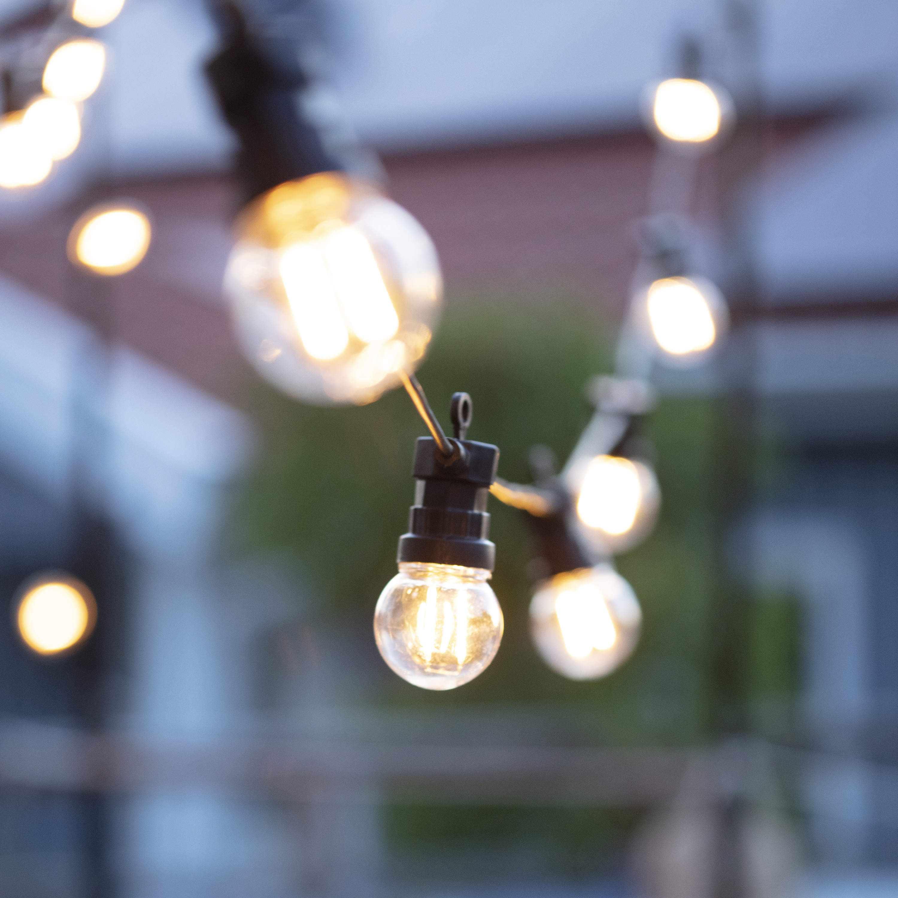 Ljusslinga Markslöjd Garden 24 Party 10L G45 LED Utebelysning 5,5m