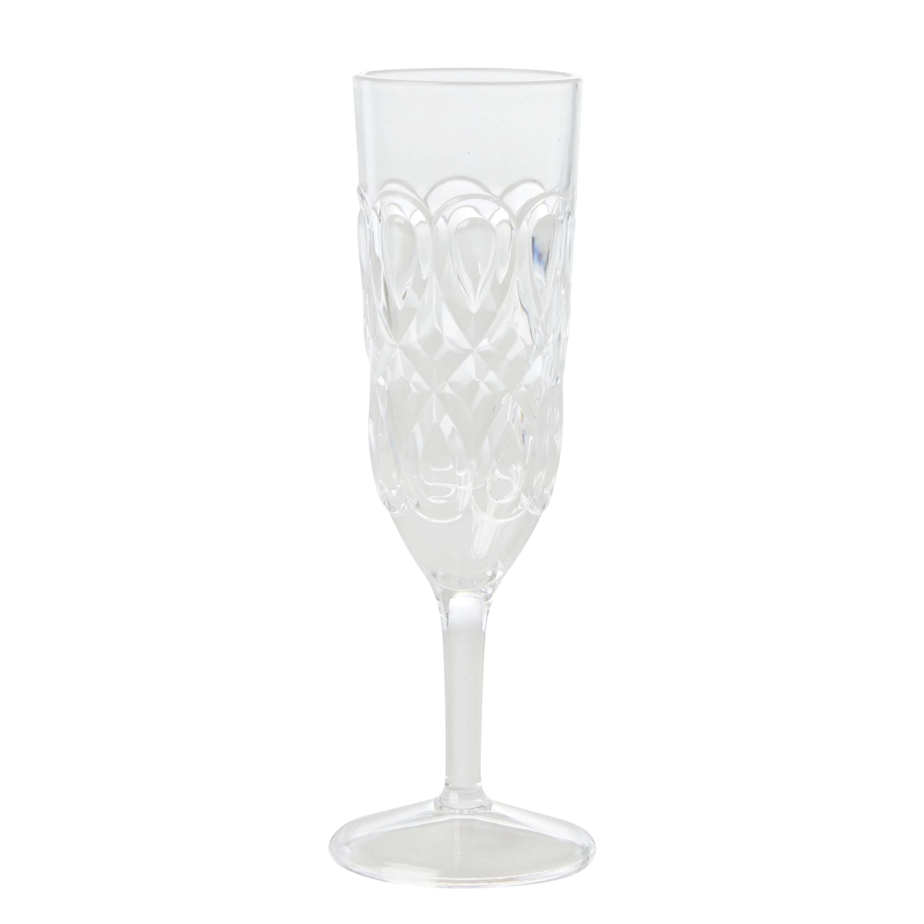 Champagneglas Rice Akryl Transparent